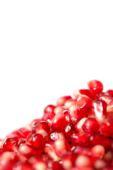 Pomegranate fruit.