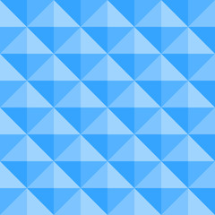 Blue tile seamless background with rhombic elements