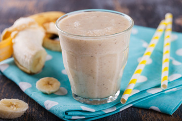 Banana smoothie.