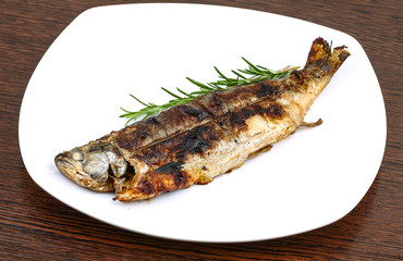 Grilled trout