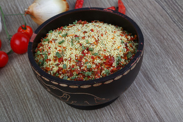 Raw couscous