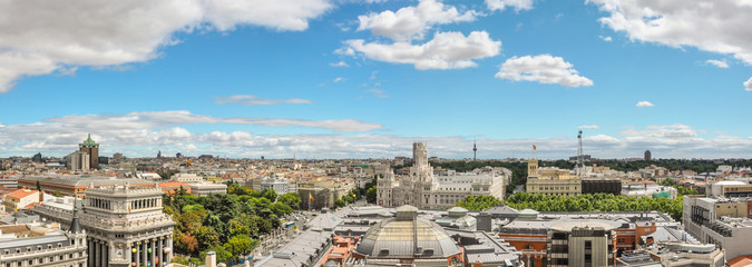 Madrid centro visto desde una azotea, de Madrid al cielo, España, Europa