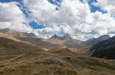 mountains in Durmitor national Park