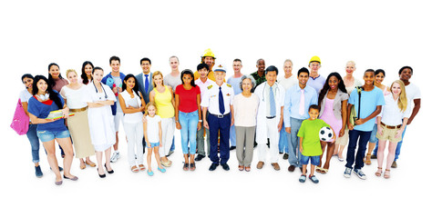 Obraz premium Large Group of People