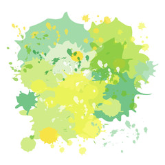 Light love green tone paint background