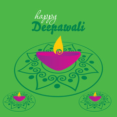 diwali concept vector illustration 