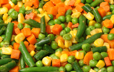 Cooking Mixed Vegetables