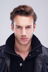 handsome young man portrait