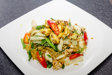 stir-fried noodles