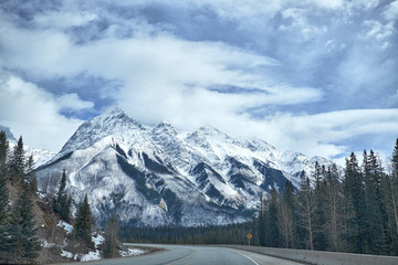 Trans-Canada Highway & Canada Rocky Mountains