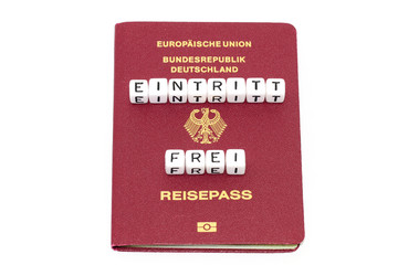 Fototapeta premium Eintritt frei
