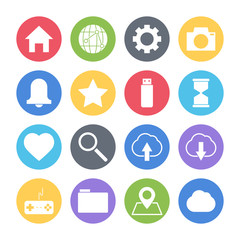 Fototapeta premium website icons set