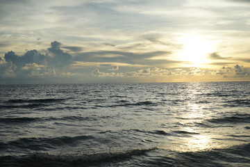 Obraz premium Sunset at Ko Chang, Trat Province, Thailand.