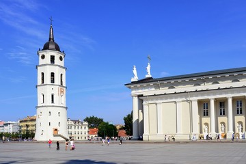 Vilnius cathedral - main church in Lithuania