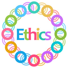 Ethics Colorful Rings Circular 