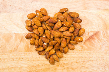 Organic almonds