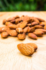 Organic almonds
