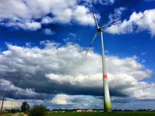 Windmill for renewable electric energy production