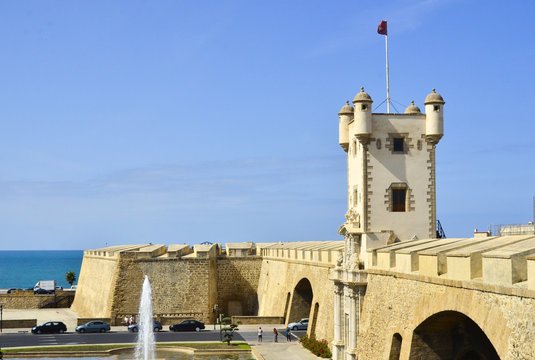 Murallas de Cádiz. Andalucía. España