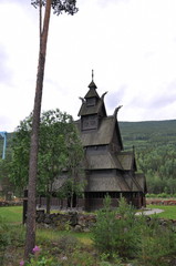 Stabkirche von Gol Nachbau Norwegen