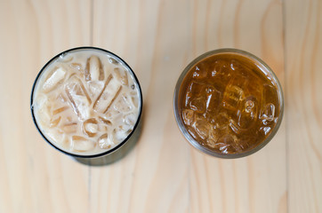 Iced coffee