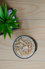 Iced coffee