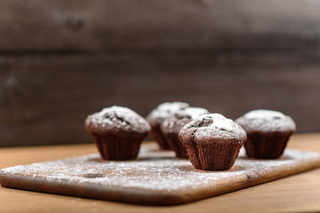 chocolate muffins
