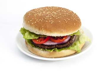 hamburger background