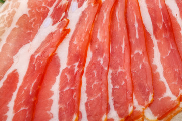 Sliced bacon
