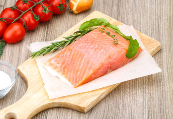 Salted salmon