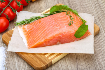 Salted salmon