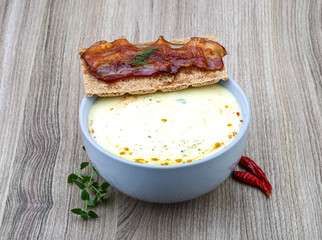 Cheese soup