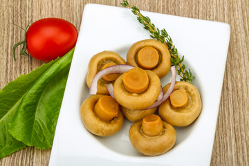 Pickled champignon
