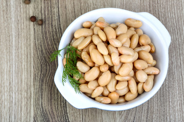 Canned white beans