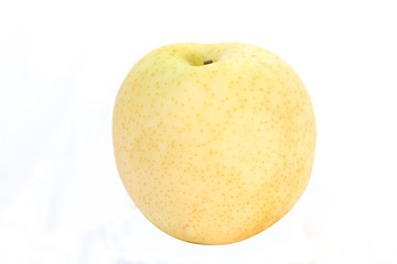Chinese pear with white background