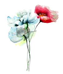Stylized  flower illustration