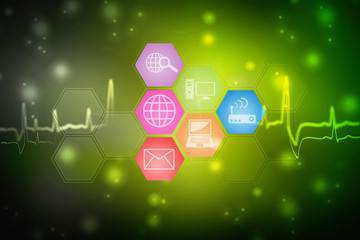 Digital Abstract technology background