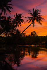 Obraz premium Beautiful tropical beach at island Koh Chang