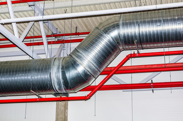 Engineering services in a building