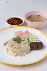 chicken rice of thailand