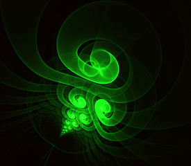 Abstract fractal background
