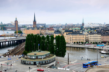 Fototapeta premium view of Stockholm,Sweden
