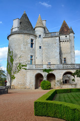 Fototapeta na wymiar Chateau des Milandes