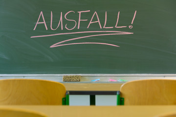 Unterrichts-Ausfall