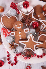 christmas gingerbread cookie