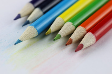 colored pencils