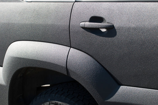 Details of frame SUV coating polymer paint
