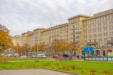 Fototapeta premium District Frankfurter Tor, Berlin-Friedrichshain