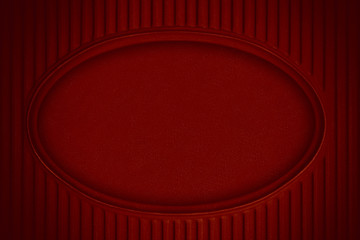eliptic form red background