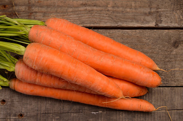 Fresh carrots